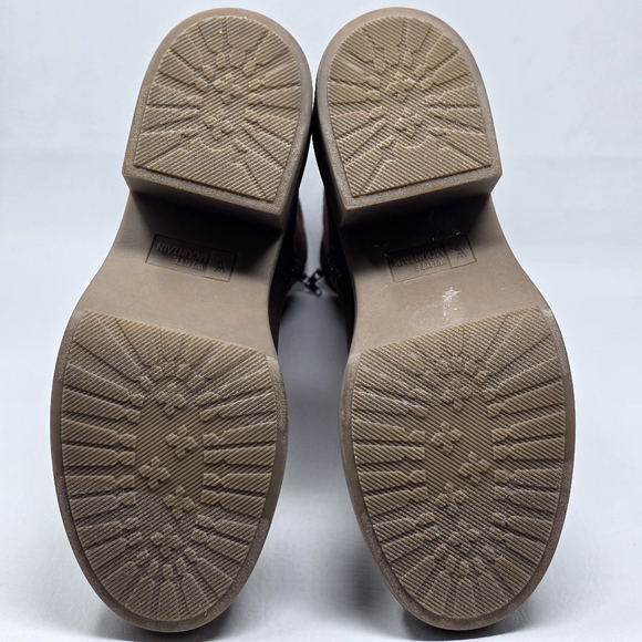 White Mountain Brown Marcella Boots Women’s Size 6.5 Riding Round Toe Mid Calf - Picture 6 of 9